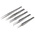 RS PRO Stainless Steel, Tweezer Set