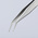 Knipex 120 mm, Stainless Steel, Smooth, Tweezer