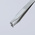 Knipex 115 mm, Stainless Steel, Sharp, Tweezer