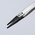 Knipex 130 mm, Stainless Steel, Carbon Fibre Reinforced Plastic, Smooth, ESD Tweezer