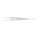 Weller Erem 120 mm, Stainless Steel, Flat; Rounded, Tweezers
