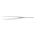 Weller Erem 120 mm, Stainless Steel, Pointed; Inside Serrated, Tweezers