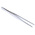 Knipex 145 mm, Steel, Straight; Blunt; Round; Serrated, Tweezer