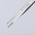 Knipex 120 mm, Stainless Steel, Serrated, Tweezer