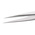 ideal-tek 90 mm, Stainless Steel, Flat, Tweezers