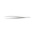 ideal-tek 120 mm, Stainless Steel, Flat; Rounded, Tweezers