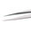 ideal-tek 110 mm, Stainless Steel, Short; Very Sharp, Tweezers