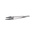 ideal-tek 130 mm, Stainless Steel; Plastic Tipped, ESD Tweezers