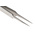 Weller Erem 115 mm, Stainless Steel, Pointed; Relieved, Tweezers