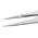 ideal-tek 120 mm, Stainless Steel, Grooved, Tweezers