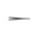 ideal-tek 115 mm, Carbon Steel, Flat; Rounded, ESD Tweezers
