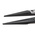 ideal-tek 130 mm, PA66/CF30 (Tip), Stainless Steel (Body), ESD Tweezers