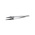 ideal-tek 130 mm, PA66/CF30 (Tip), Stainless Steel (Body), Flat; Rounded, ESD Tweezers