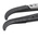 ideal-tek 130 mm, PA66/CF30 (Tip), Stainless Steel (Body), Flat; Rounded, ESD Tweezers
