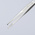 Knipex 145 mm, Stainless Steel, Serrated, Tweezer