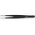 Knipex 145 mm, Stainless Steel, Serrated, ESD Tweezer