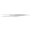 Facom 155 mm, Stainless Steel, Grooved, Tweezers