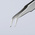 Knipex 115 mm, Stainless Steel, Smooth, Tweezer