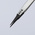 Knipex 130 mm, Stainless Steel, Carbon Fibre Reinforced Plastic, Smooth, ESD Tweezer