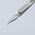 Knipex 115 mm, Stainless Steel, Smooth, Tweezer