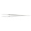Weller Erem 115 mm, Stainless Steel, Pointed; Relieved, Tweezers