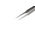Weller Erem 115 mm, Stainless Steel, Pointed; Relieved, Tweezers