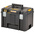 DeWALT TSTAK Deep Box Plastic Tool Box, 440 x 440 x 302mm