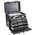 GT Line 4 drawer Plastic Wheeled Tool Trolley, 455mm x 381mm x 581mm