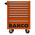 Bahco 8 drawer Stainless Steel (Top) Wheeled Tool Chest, 985mm x 677mm x 501mm