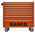 Bahco 8 drawer Stainless Steel (Top) Wheeled Tool Chest, 985mm x 1016mm x 501mm