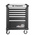 Facom 6 drawer Wheeled Tool Chest, 1005mm x 575mm x 814mm