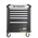 Facom 6 drawer Wheeled Tool Chest, 1005mm x 575mm x 814mm
