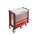 Facom 7 drawer Wheeled Tool Chest, 1035mm x 575mm x 1194mm