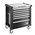 Facom 7 drawer Wheeled Tool Chest, 1005mm x 575mm x 1004mm