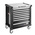 Facom 8 drawer Wheeled Tool Chest, 1005mm x 575mm x 1004mm