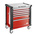 Facom 6 drawer Steel Wheeled Roller Cabinet
