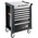 Facom 7 drawer Steel Wheeled