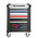 Facom 6 drawer Aluminium Wheeled Tool Cabinet x 814mm x 1.005m