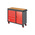 RS PRO 6 drawer Steel Wheeled Tool Chest, 997mm x 450mm x 1085mm