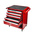 RS PRO 5 drawer Steel Wheeled Tool Chest, 860mm x 690mm x 460mm