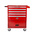 RS PRO 5 drawer Steel Wheeled Tool Chest, 860mm x 690mm x 460mm