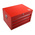 RS PRO 3 drawer Steel Tool Chest, 365mm x 620mm x 440mm