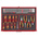 Teng Tools 1117 Piece Automotive Tool Kit Tool Kit with Foam Inlay, VDE Approved