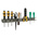 RS PRO Steel Wall Mount Tool Panel