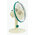 RS PRO Desk Fan 300mm blade diameter 3 speed 230 V with plug: Type C - European Plug