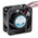 RS PRO Axial Fan, 12 V dc, DC Operation, 13.6m³/h, 1W, 80mA Max, 40 x 40 x 20mm