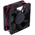 RS PRO Axial Fan, 12 V dc, DC Operation, 40.8m³/h, 2.8W, 230mA Max, 60 x 60 x 25mm