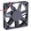 RS PRO Axial Fan, 24 V dc, DC Operation, 51m³/h, 4.6W, 100mA Max, 80 x 80 x 15mm
