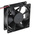 RS PRO Axial Fan, 24 V dc, DC Operation, 68m³/h, 2.41W, 100mA Max, 80 x 80 x 25mm