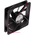 RS PRO Axial Fan, 24 V dc, DC Operation, 151.2m³/h, 5W, 190mA Max, 120 x 120 x 25mm